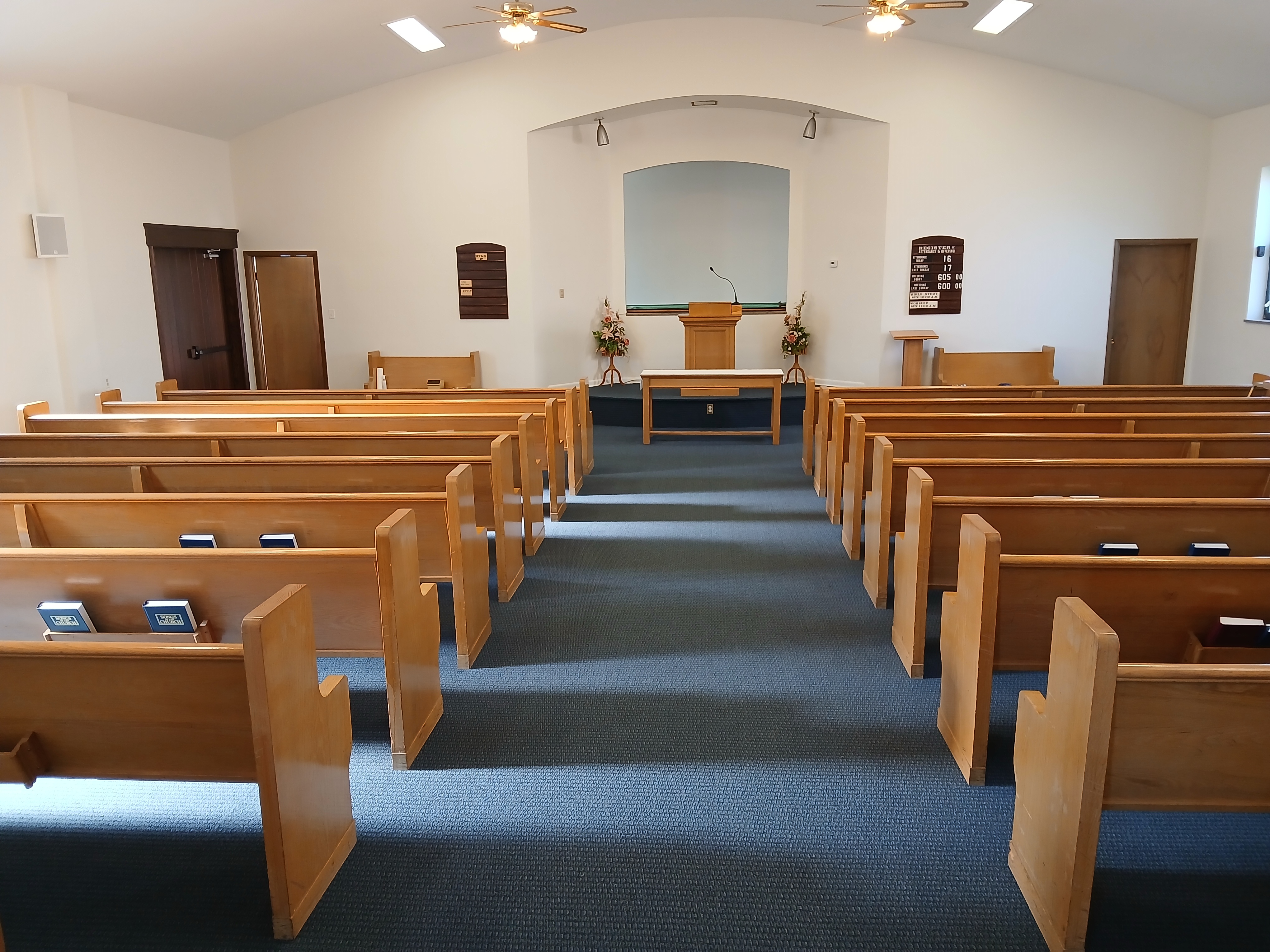 Auditorium facing front